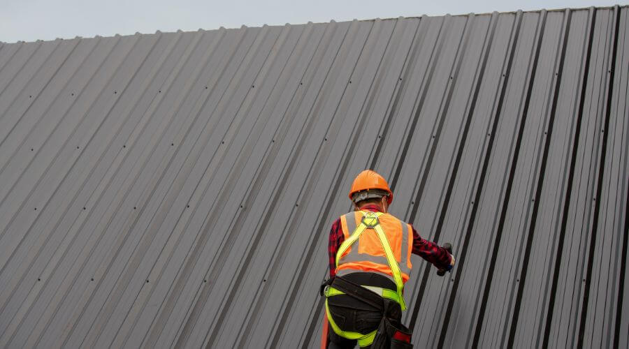 Professional metal roof installation services in South Shore, SD